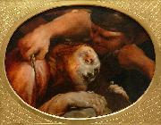 Giuseppe Maria Crespi Le Christ tombe sous la croix oil on canvas